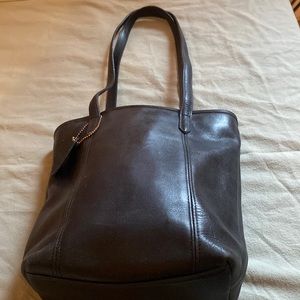 Coach vintage tote or shopper bag - black